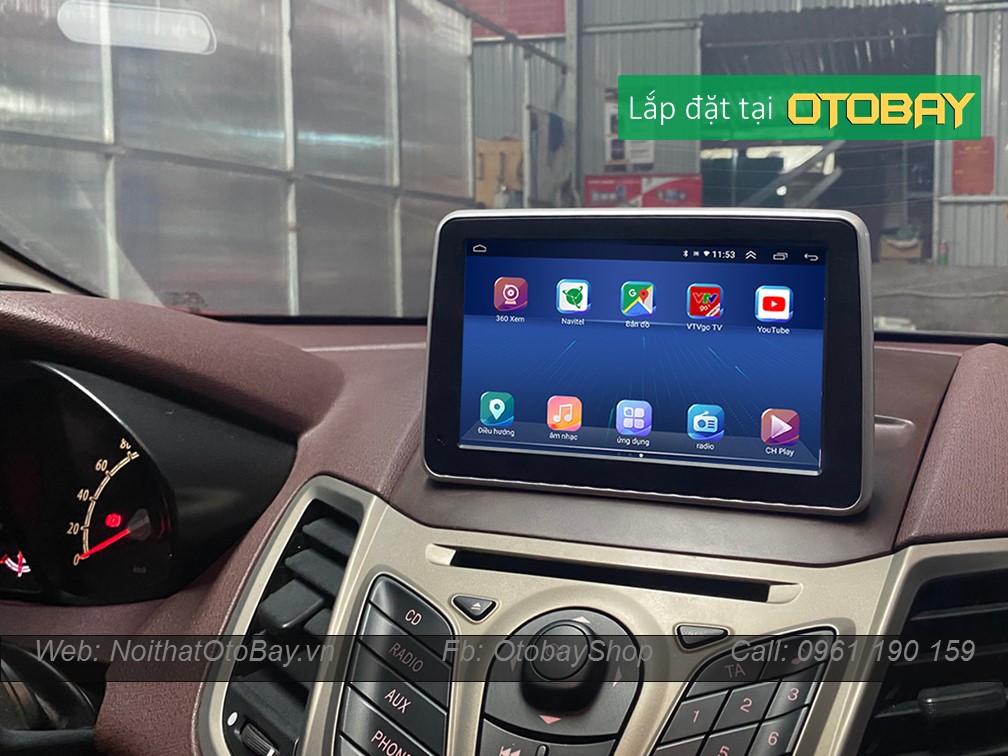 Hệ Thống Màn Hình Android & Camera 360 cho xe Fiesta 2013-2017 (7") 29 Hệ Thống Màn Hình Android & Camera 360 cho xe Fiesta 2013-2017