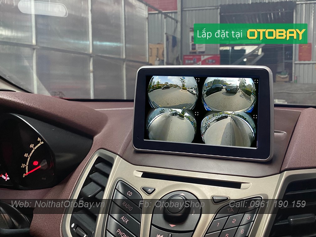 Hệ Thống Màn Hình Android & Camera 360 cho xe Fiesta 2013-2017 (7") 24 Hệ Thống Màn Hình Android & Camera 360 cho xe Fiesta 2013-2017