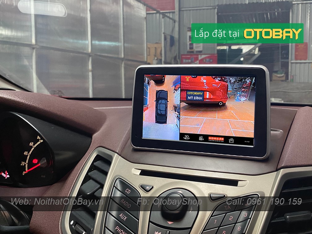 Hệ Thống Màn Hình Android & Camera 360 cho xe Fiesta 2013-2017 (7") 22 Hệ Thống Màn Hình Android & Camera 360 cho xe Fiesta 2013-2017
