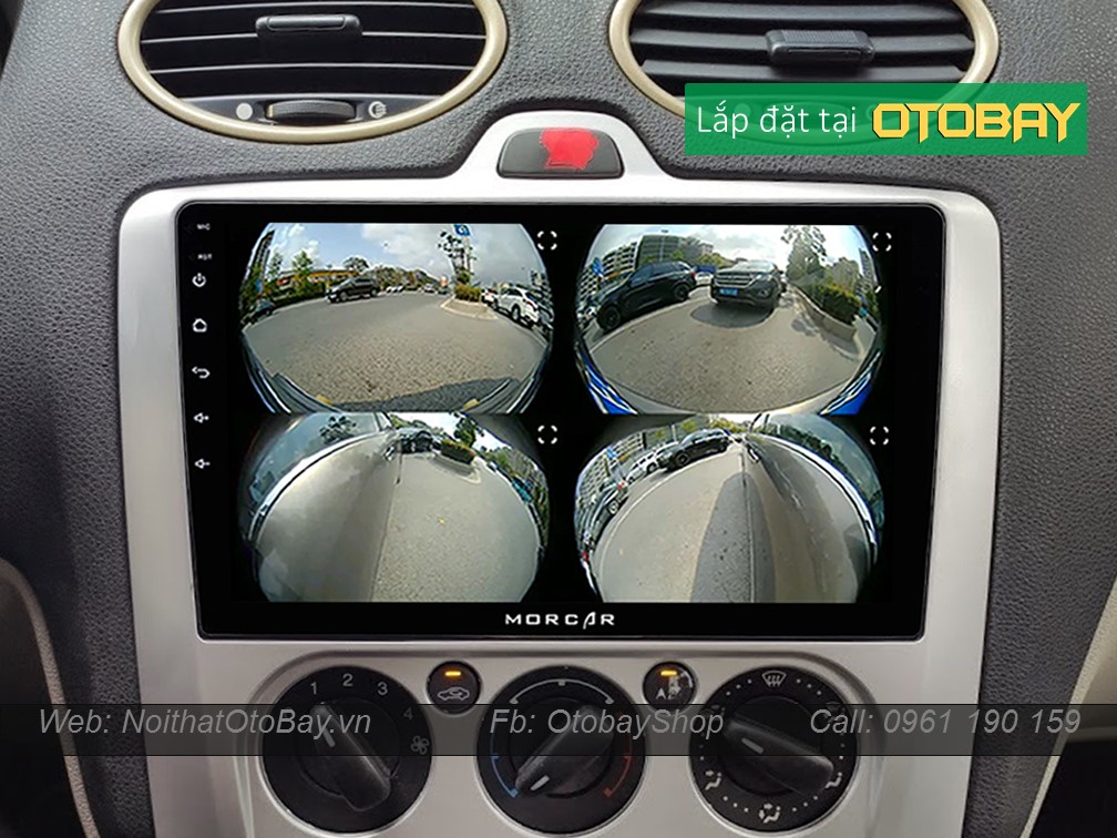 Hệ Thống Màn Hình Android & Camera 360 cho xe Focus 2007-2011 (ĐHC)