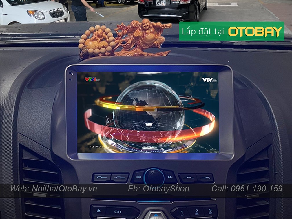 Hệ Thống Màn Hình Android & Camera 360 cho xe Ranger XLS 2011-2016
