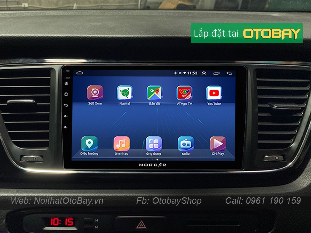 Hệ Thống Màn Hình Android & Camera 360 cho xe Sedona 2014-2020