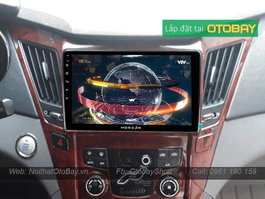 Hệ Thống Màn Hình Android & Camera 360 cho xe Sonata 2009-2014
