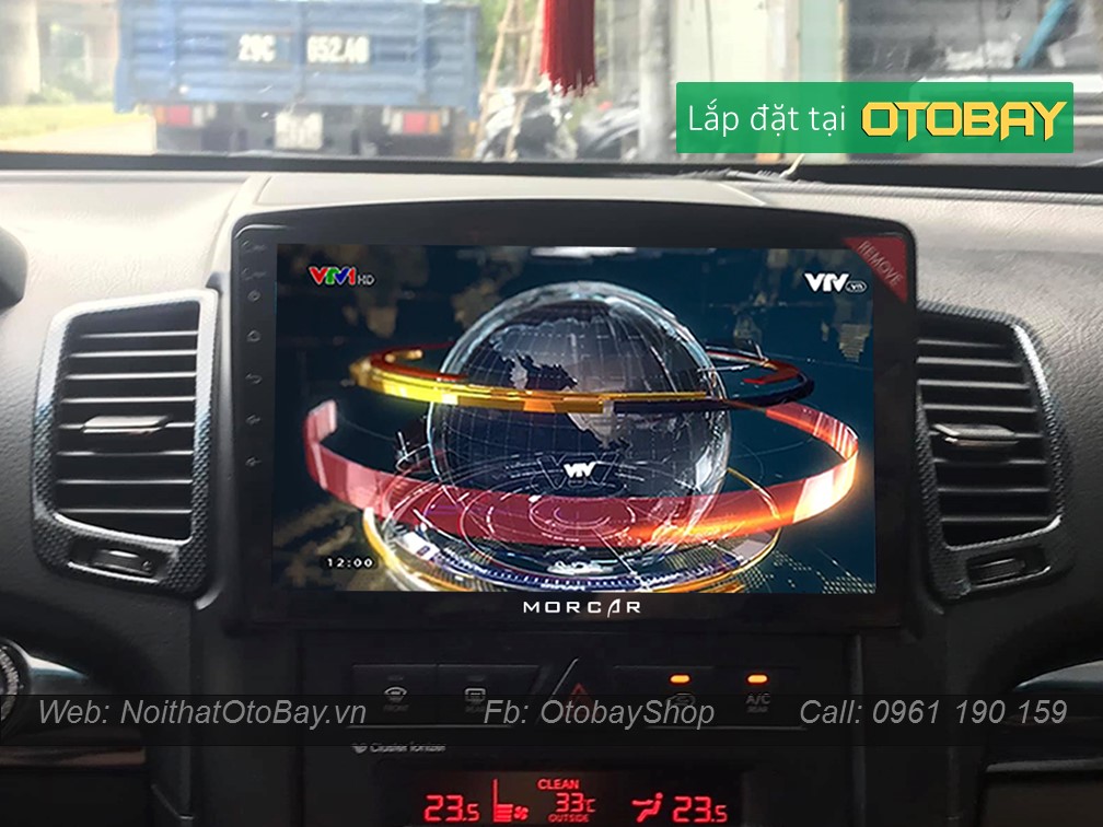 Hệ Thống Màn Hình Android & Camera 360 cho xe Sorento 2010-2014