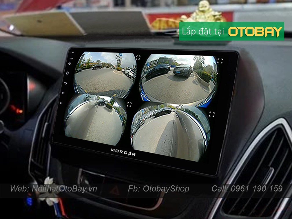 Hệ Thống Màn Hình Android & Camera 360 cho xe Tucson 2009-2014