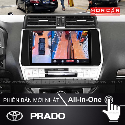 He Thong Man Hinh Android Camera 360 Cho Prado 2018 2020 10