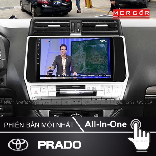 He Thong Man Hinh Android Camera 360 Cho Prado 2018 2020 4