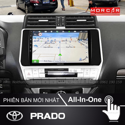 He Thong Man Hinh Android Camera 360 Cho Prado 2018 2020 5