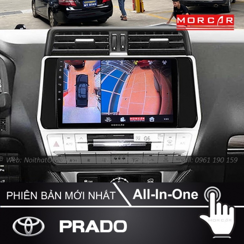 He Thong Man Hinh Android Camera 360 Cho Prado 2018 2020 7