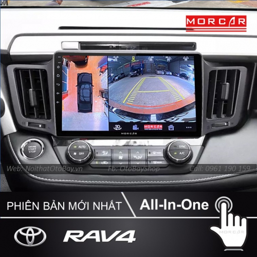 He Thong Man Hinh Android Camera 360 Cho Rav4 2013 2017 4