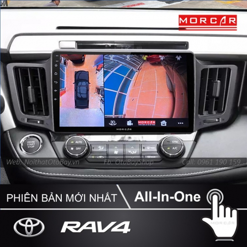 He Thong Man Hinh Android Camera 360 Cho Rav4 2013 2017 5