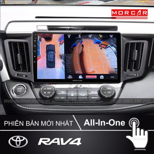 He Thong Man Hinh Android Camera 360 Cho Rav4 2013 2017 6