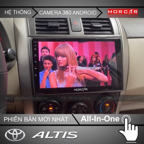 He Thong Man Hinh Android Va Camera 360 Cho Altis 2007 2013 5