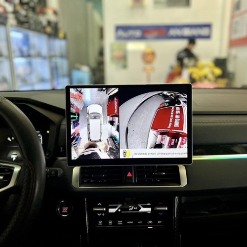Hệ Thống Màn Hình Android 13 inches và Camera 360 Mitsubishi Xpander 12 Hệ thống camera 360 Sony 1080 tich hợp trên màn hình Android 13