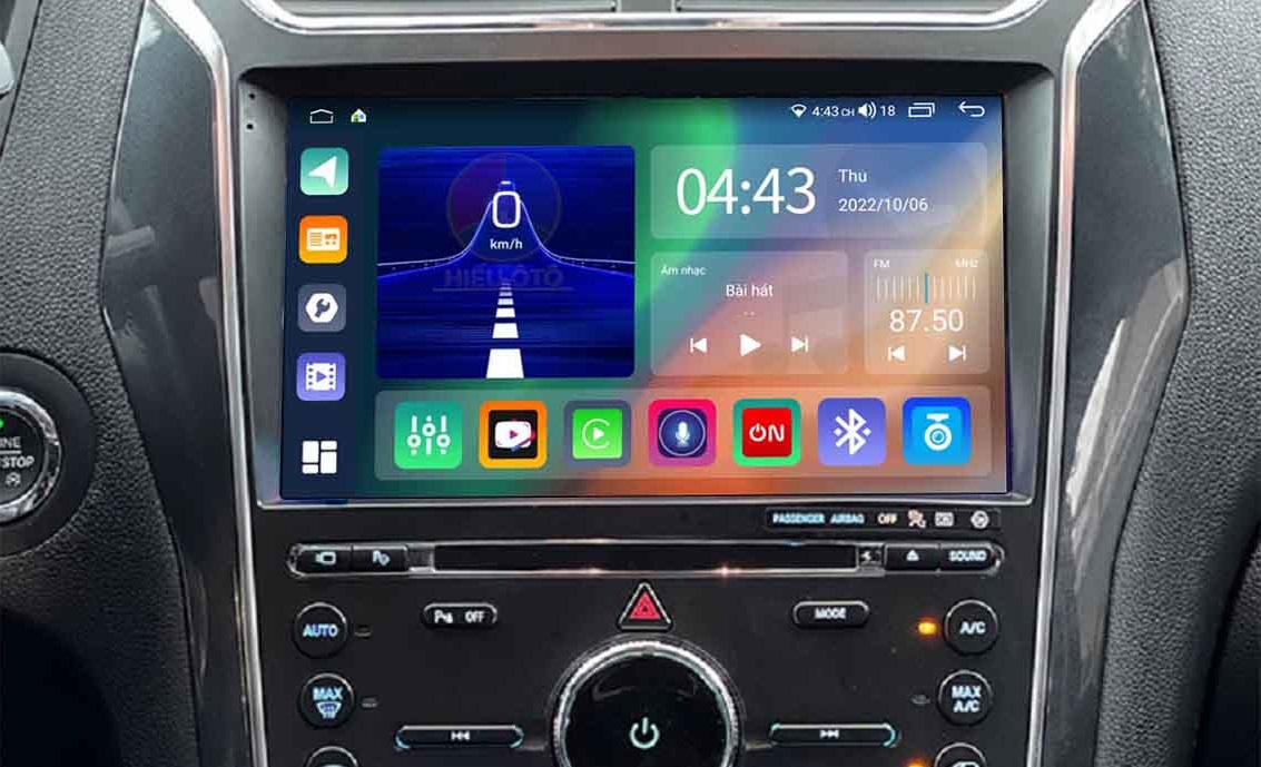 Màn Hình Android & Camera 360 cho xe Explorer 2015-2021 33 màn Android Explorer công nghệ mới nhất