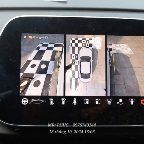 Bộ camera 360 Vinfast VF5 công nghệ mới nhất