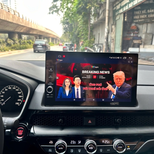 Lắp màn hình Android CRV 2023-2025 to đẹp nhất