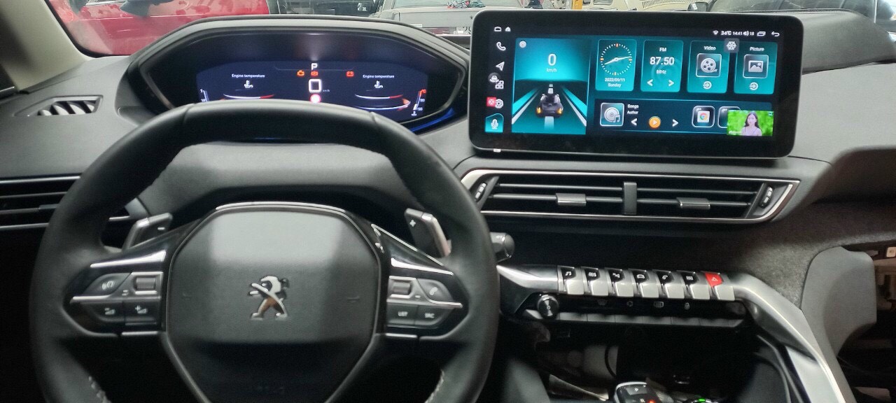 Màn hình Android Peugeot 3008 12,3"