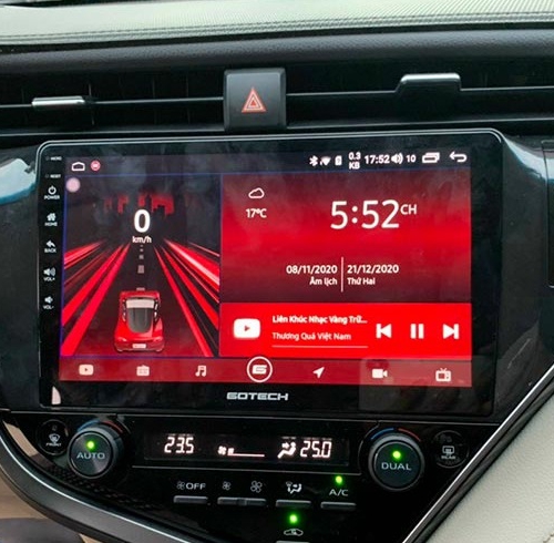 bộ màn hình android và camera 360 Camry 2019 2020 2021