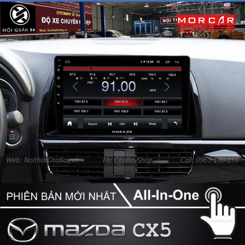 Hệ Thống Màn Hình Android & Camera 360 Mazda CX5 2012-2015 25 Man Hinh Android Va Camera 360 CX5 2012 2015 5
