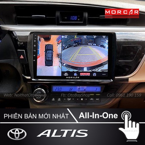 Man Hinh Android Va Camera 360 Cho Altis 2014 2016 3