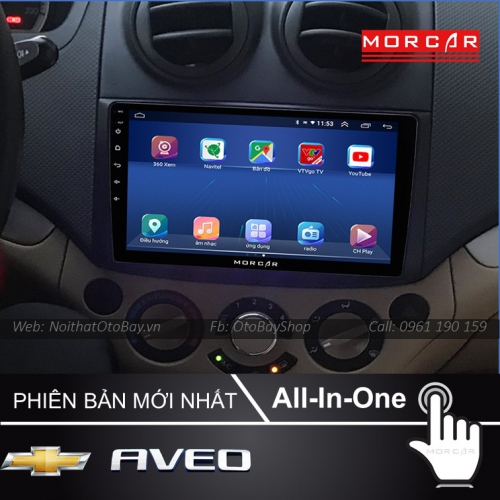 Man Hinh Android Va Camera 360 Cho Aveo 2006 2012 3