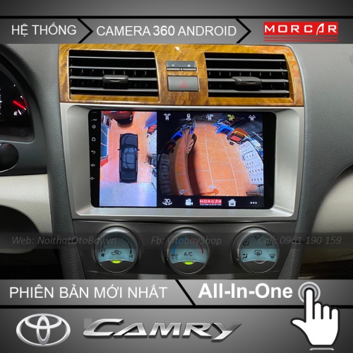 Hệ Thống Màn Hình Android & Camera 360 Cho Camry 2007-2011 25 Man Hinh Android Va Camera 360 Cho Camry 2007 2011 4