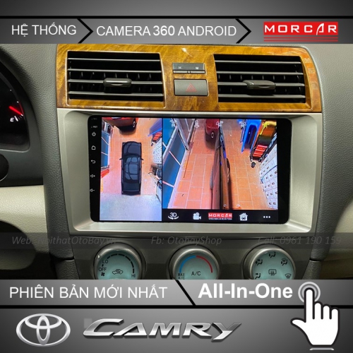 Hệ Thống Màn Hình Android & Camera 360 Cho Camry 2007-2011 24 Man Hinh Android Va Camera 360 Cho Camry 2007 2011 5