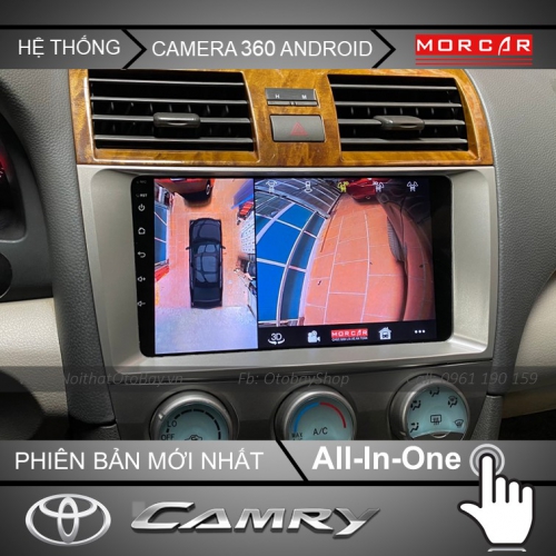 Hệ Thống Màn Hình Android & Camera 360 Cho Camry 2007-2011 23 Man Hinh Android Va Camera 360 Cho Camry 2007 2011 6