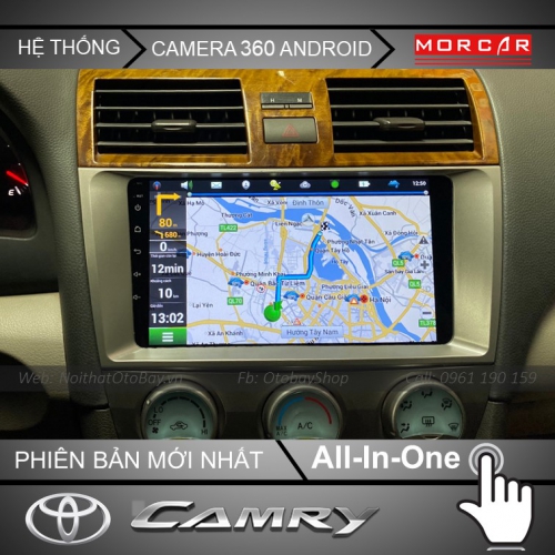 Hệ Thống Màn Hình Android & Camera 360 Cho Camry 2007-2011 22 Man Hinh Android Va Camera 360 Cho Camry 2007 2011 7