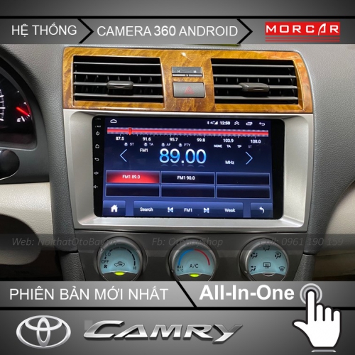Hệ Thống Màn Hình Android & Camera 360 Cho Camry 2007-2011 21 Man Hinh Android Va Camera 360 Cho Camry 2007 2011 8