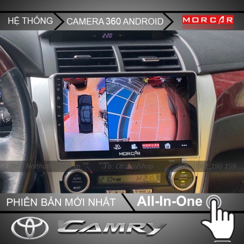 Hệ Thống Màn Hình Android & Camera 360 Camry 2012-2014 23 Man Hinh Android Va Camera 360 Cho Camry 2012 2014 3