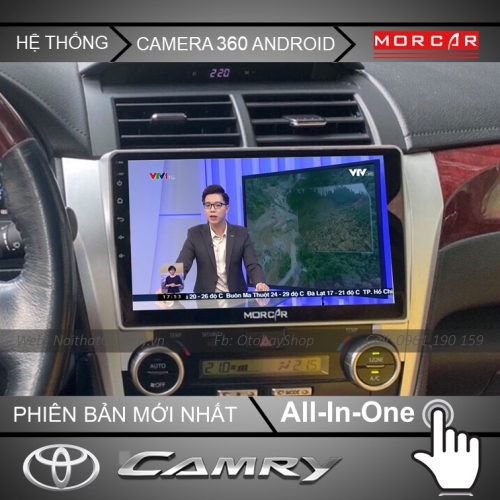 Hệ Thống Màn Hình Android & Camera 360 Camry 2012-2014 22 Man Hinh Android Va Camera 360 Cho Camry 2012 2014 4