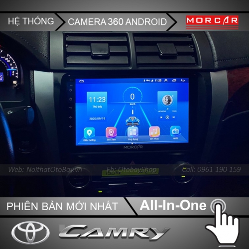 Man Hinh Android Va Camera 360 Cho Camry 2015 2019 10