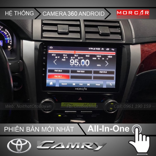 Man Hinh Android Va Camera 360 Cho Camry 2015 2019 7