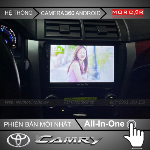 Man Hinh Android Va Camera 360 Cho Camry 2015 2019 8
