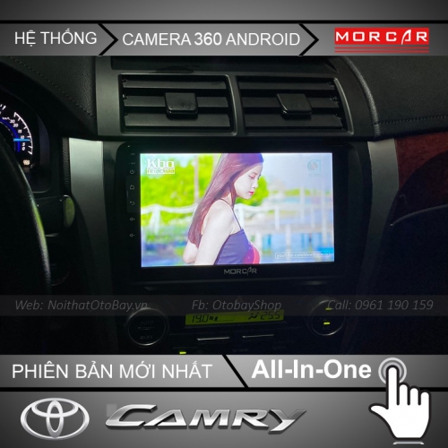 Man Hinh Android Va Camera 360 Cho Camry 2015 2019 9