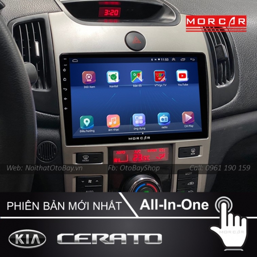 Hệ Thống Màn Hình Android & Camera 360 cho Cerato 2007-2012 23 Man Hinh Android Va Camera 360 Cho Cerato 2007 2012 3