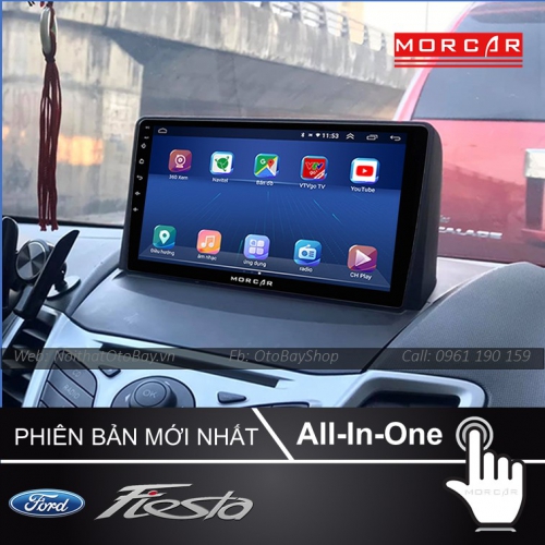 Man Hinh Android Va Camera 360 Cho Fiesta 9in 2013 2017 3
