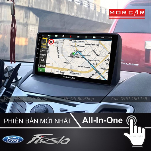 Man Hinh Android Va Camera 360 Cho Fiesta 9in 2013 2017 4