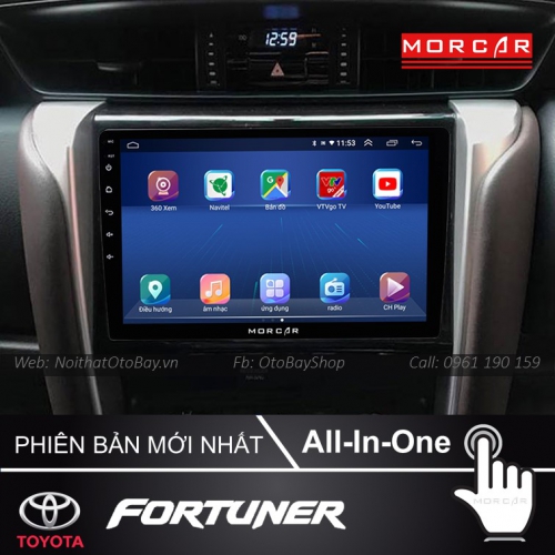 Man Hinh Android Va Camera 360 Cho Fortuner 2016 2020 3
