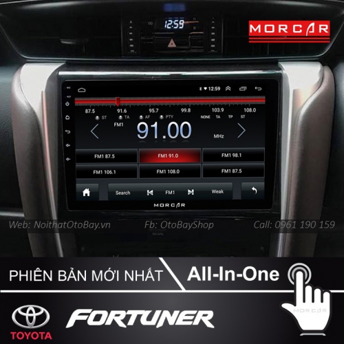 Man Hinh Android Va Camera 360 Cho Fortuner 2016 2020 7