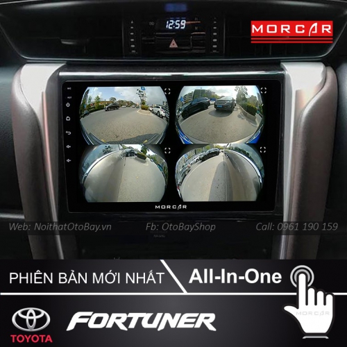 Man Hinh Android Va Camera 360 Cho Fortuner 2016 2020 8