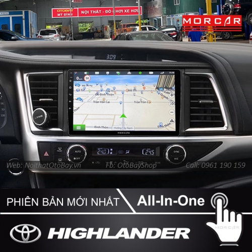 Man Hinh Android Va Camera 360 Cho Highlander 2015 2019 4