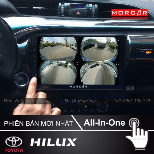 Man Hinh Android Va Camera 360 Cho Hilux 2016 2020 3