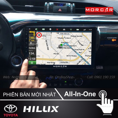 Man Hinh Android Va Camera 360 Cho Hilux 2016 2020 4