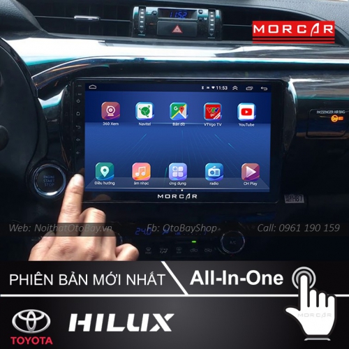 Man Hinh Android Va Camera 360 Cho Hilux 2016 2020 8