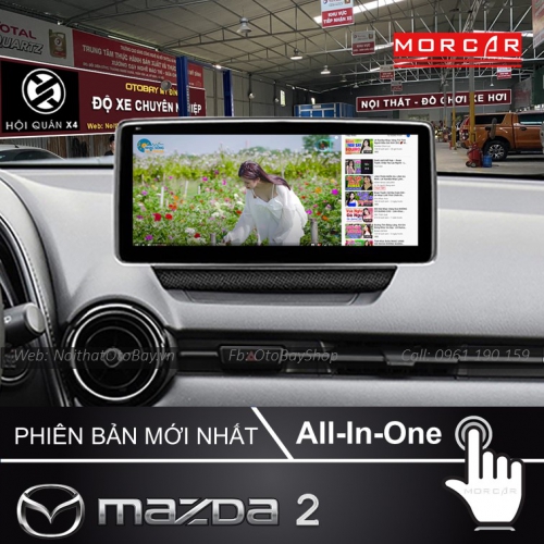 Hệ Thống Màn Hình Android & Camera 360 Cho Mazda 2 2015-2024 (10.25") 23 Man Hinh Android Va Camera 360 Cho Mazda 2 2015 2020 3