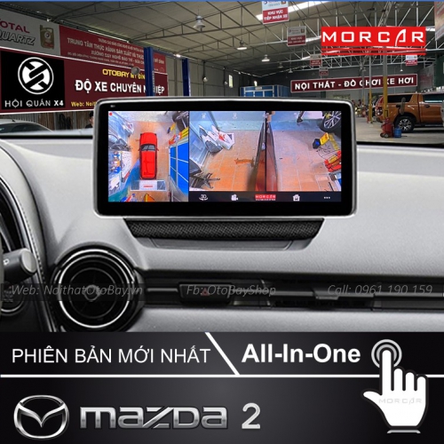 Hệ Thống Màn Hình Android & Camera 360 Cho Mazda 2 2015-2024 (10.25") 29 Man Hinh Android Va Camera 360 Cho Mazda 2 2015 2020 9