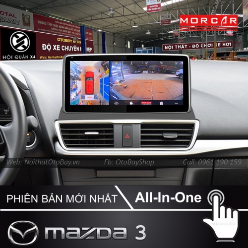 Hệ Thống Màn Hình Android & Camera 360 Cho Xe Mazda 3 2015-2019 22 Man Hinh Android Va Camera 360 Cho Mazda 3 2015 2019 9